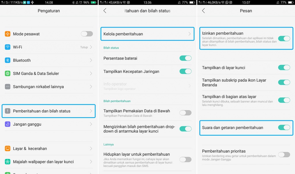 6 Cara Mengatasi Getar HP Android Tidak Berfungsi Hilang