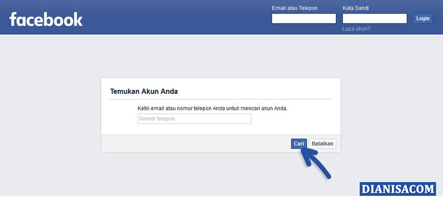 Cara Mengganti Kata Sandi Facebook Yang Lama Ke Baru Tipsnya