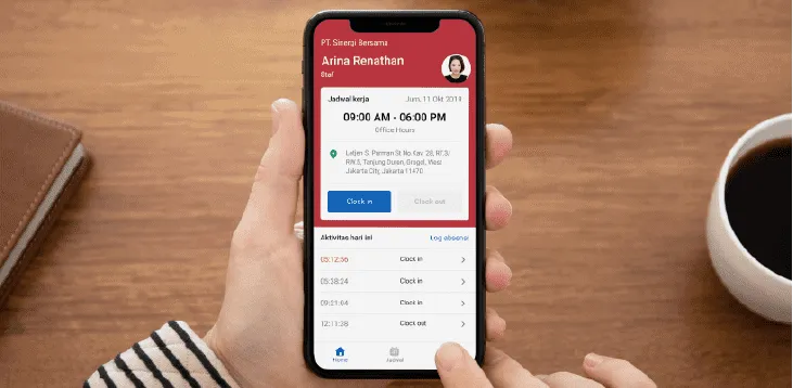aplikasi absensi mekari telenta