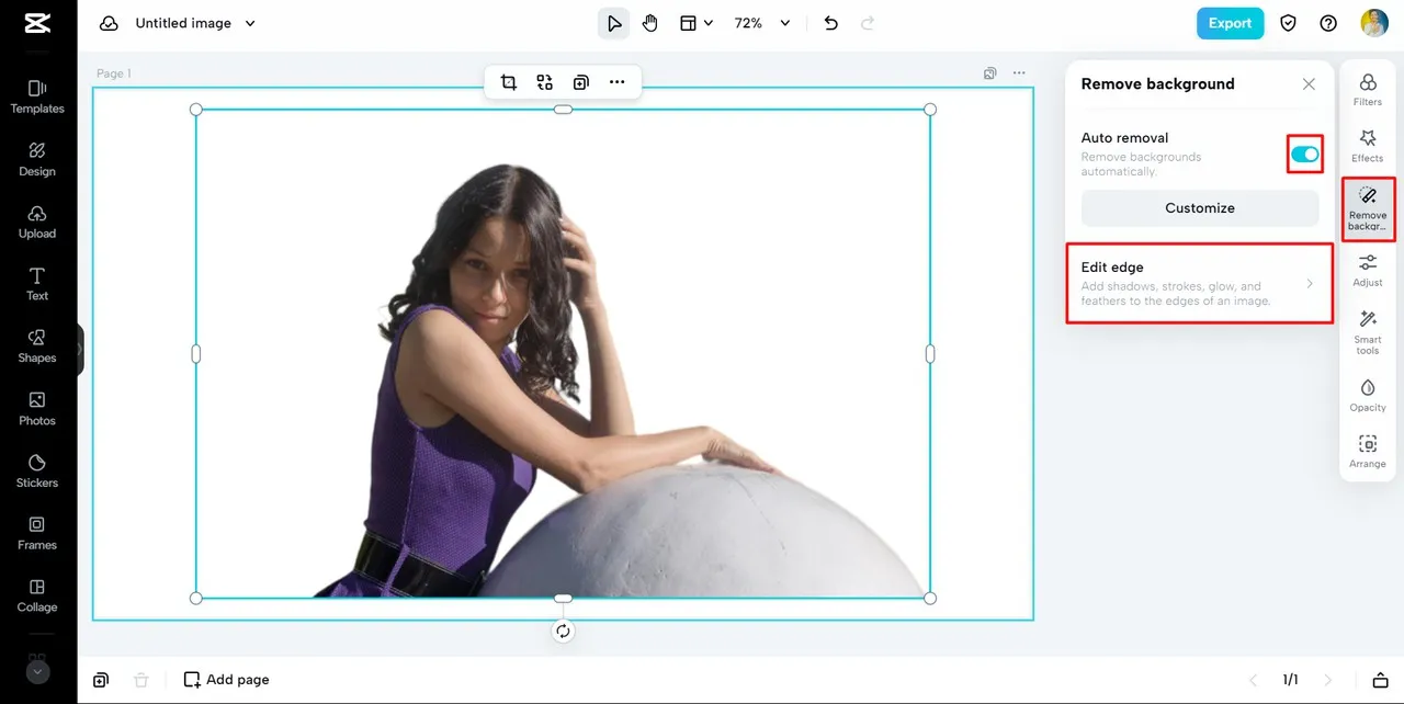 ubah background foto dan ganti latar belakang foto secara online