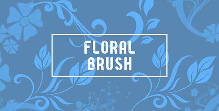 Download Kumpulan Brush Floral Photoshop Lengkap