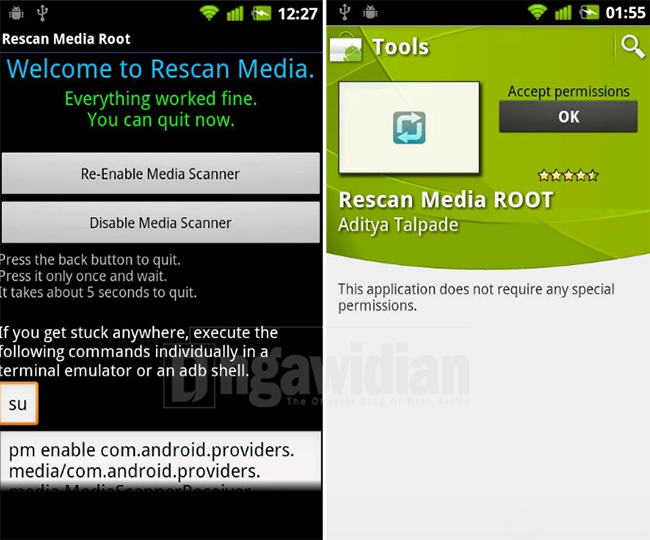 Com android providers. Com.Android.providers.Media. Rescan приложение. Root Media. Scan Media root как установить.