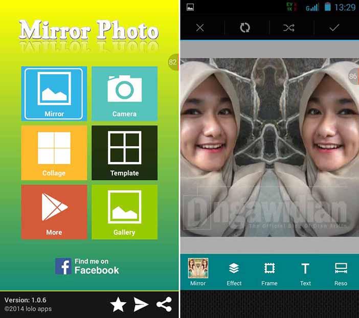 Begini Cara Membuat Efek Mirror Pada Foto di Android ...