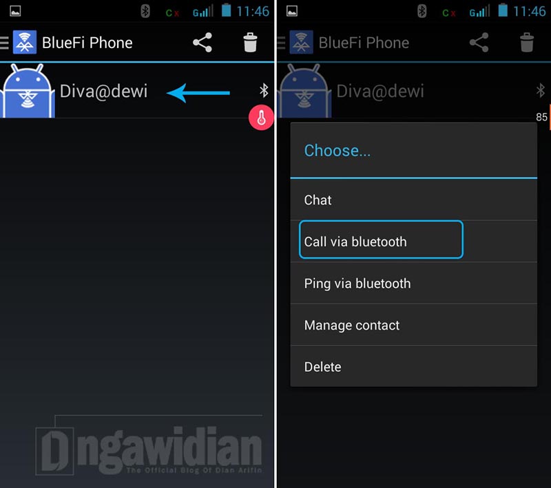 Cara Telepon Gratis Lewat Bluetooth 