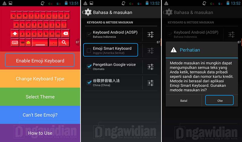 Menambahkan Emoji Untuk Instagram Di Android