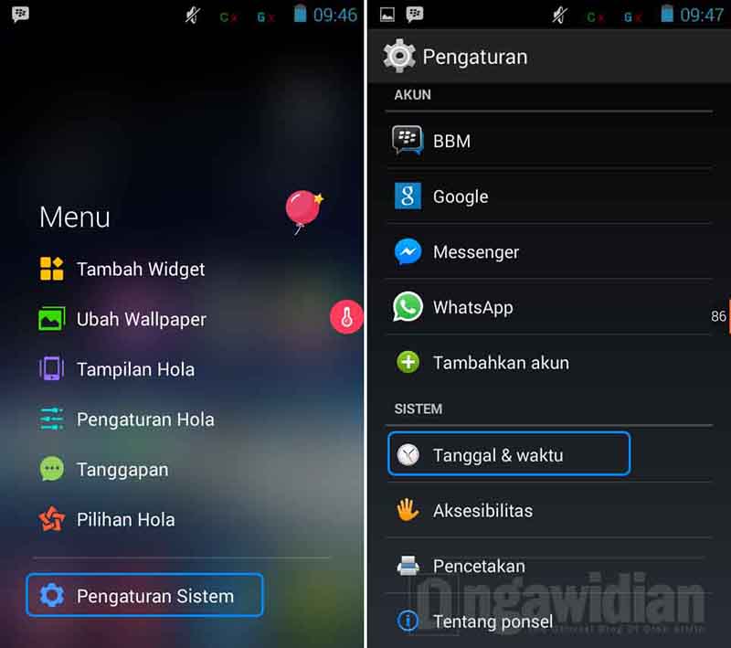 Cara Mengganti Tanggal dan Jam Android Sesuai Waktu Sekarang - Dianisa.com