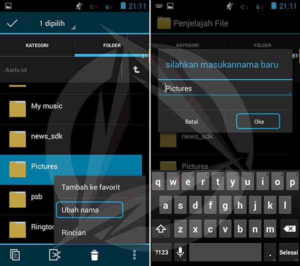 Cara Menyembunyikan Folder di Android