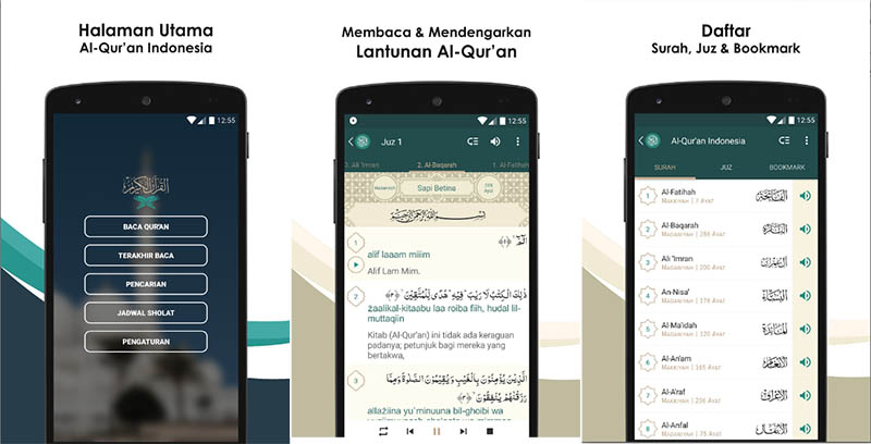 12+ Aplikasi Al Quran Android Terbaik, Buat Ngaji Lebih Semangat!!