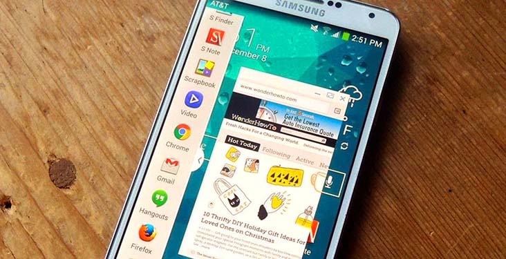 Cara Screenshot Layar Samsung Galaxy Note 3