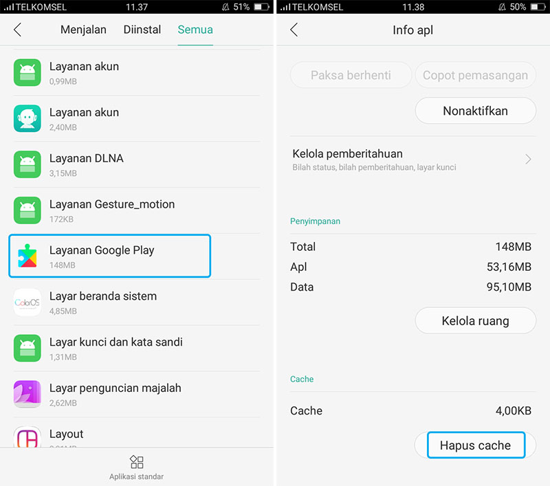 6 Cara Mengatasi Layanan Google Play Store Telah Berhenti