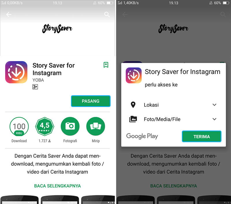 4+ Cara Download Instagram Stories Di HP Android, MUDAH!!