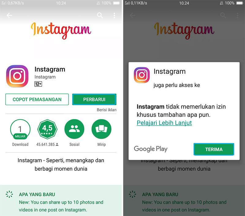 Cara Live Instagram “Siaran Langsung” di HP Android ... - 800 x 707 jpeg 99kB