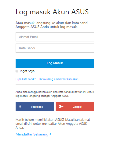 Daftar di Forum ASUS ZenTalk Indonesia