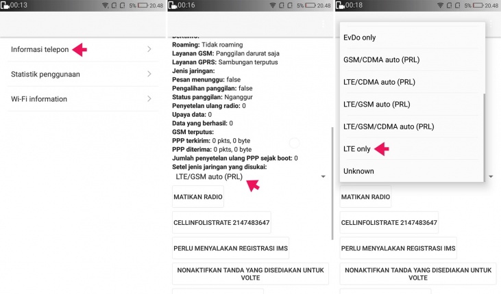 Cara Mengubah Jaringan 3G Menjadi 4G Only di HP Xiaomi ...