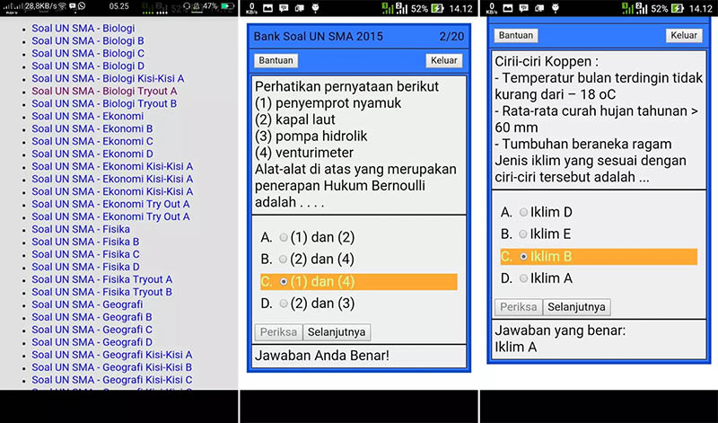 Top Bank Soal Un Sma Statistika