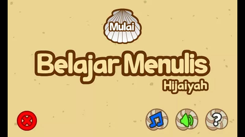 Belajar Menulis Hijaiyah