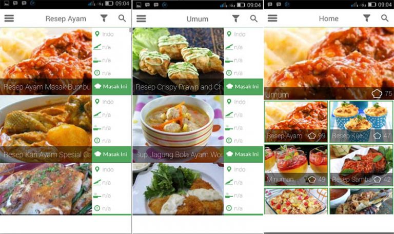 10 Aplikasi Resep Makanan Android Terbaik dan Terlengkap 10 Aplikasi Resep Makanan Android Terbaik dan Terlengkap
