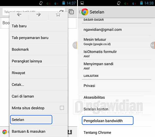 Hemat Data Internet Android