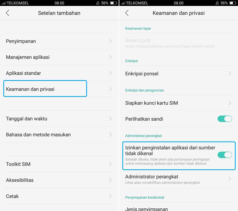 6+ Cara Mengatasi Tidak Bisa Install Aplikasi Android, Update!