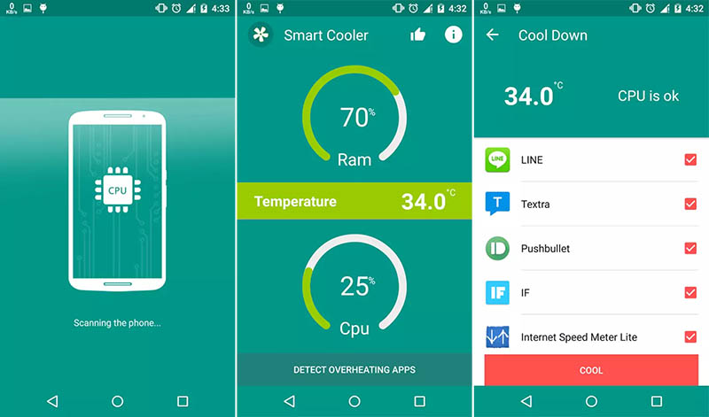 Smart CPU Heat Cooler