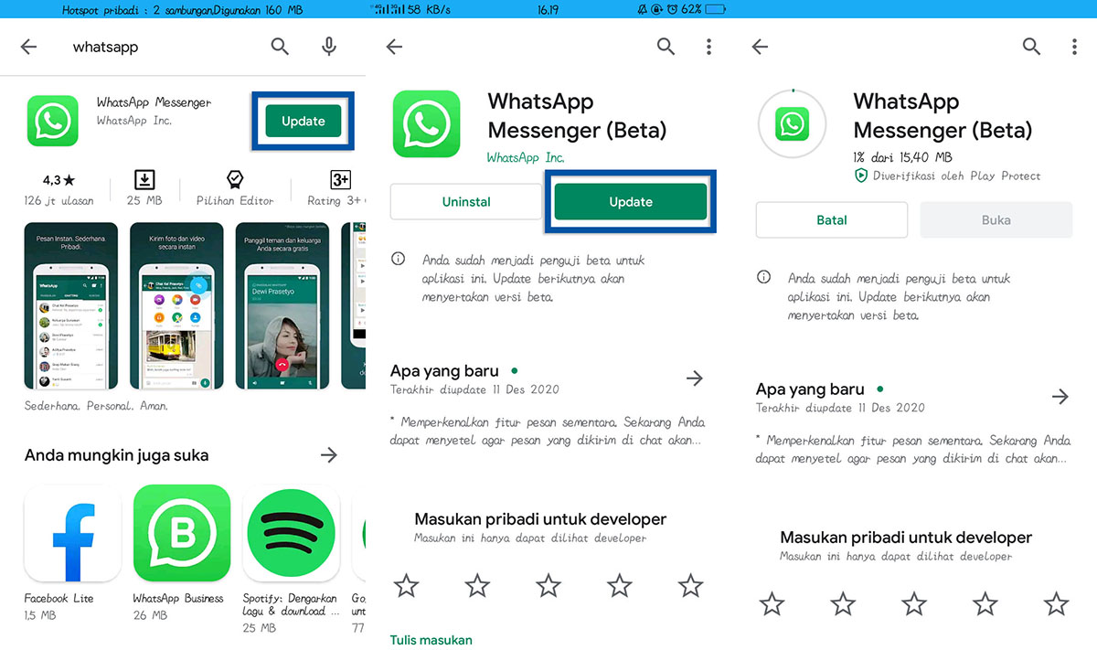 10+ Cara Menampilkan Kontak WhatsApp Hilang/ Tidak Muncul Di Android