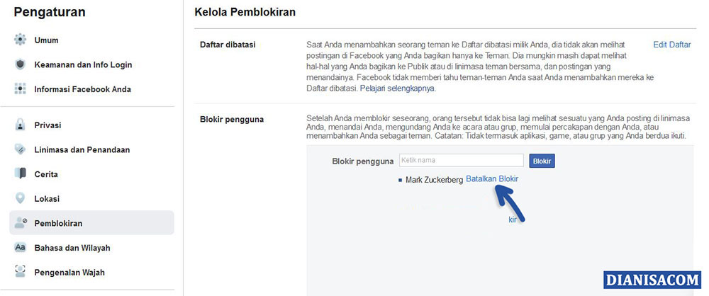 2+ Cara Memblokir & Membuka Blokir Teman Di Facebook | UPDATE 2020