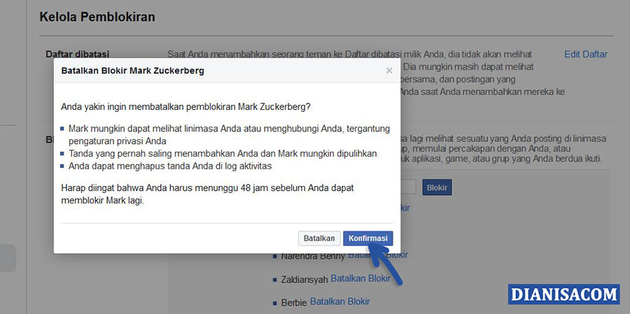 2+ Cara Memblokir & Membuka Blokir Teman Di Facebook | UPDATE 2020