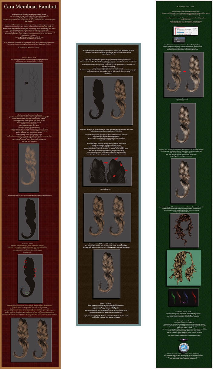 Hair Painting Photoshop