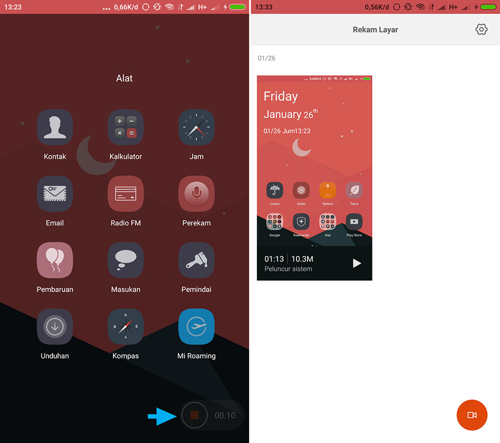 Cara Merekam Layar di HP Xiaomi Mudah dan Cepat - Dianisa.com