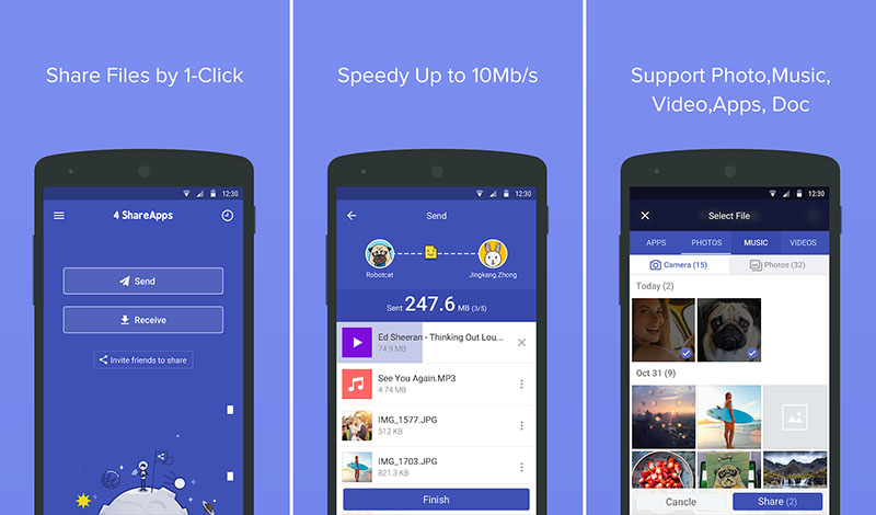 4 Share Apps