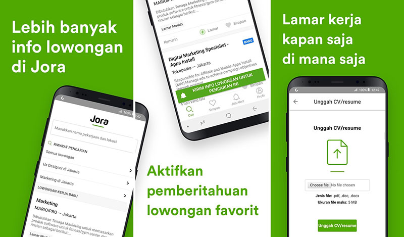 10+ Aplikasi Lowongan Kerja Android & IOS Terbaik | UPDATE 2020