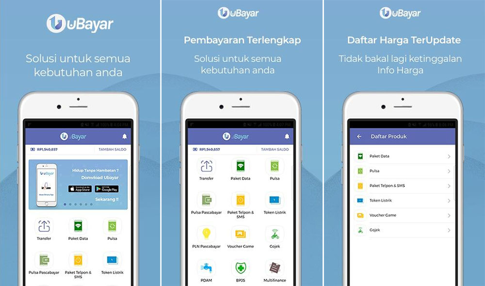 Ubayar - Jual Pulsa dan Paket Data