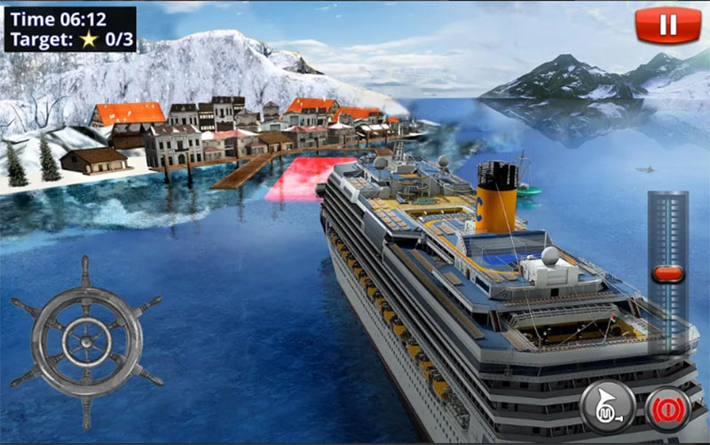 Big Cruise Ship Simulator Games 2018