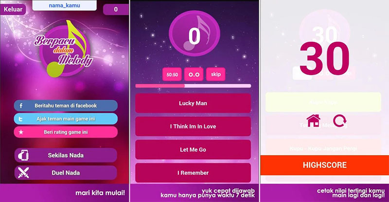 Berpacu Dalam Melody Indonesia
