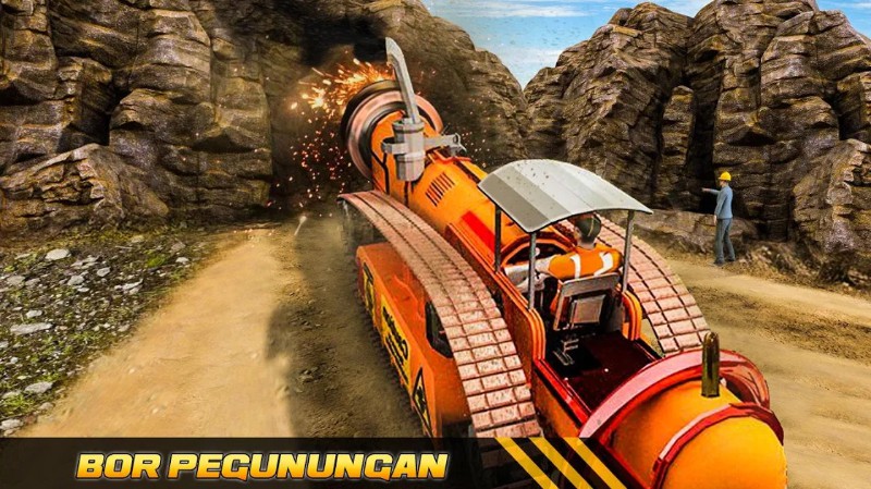 Kontruksi terowongan off-road