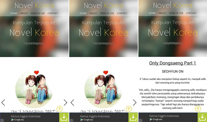 Novel Romantis