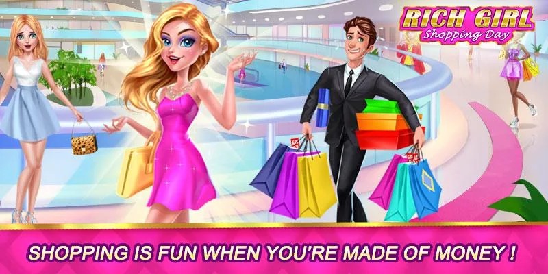 Rich Girld Shopping Day