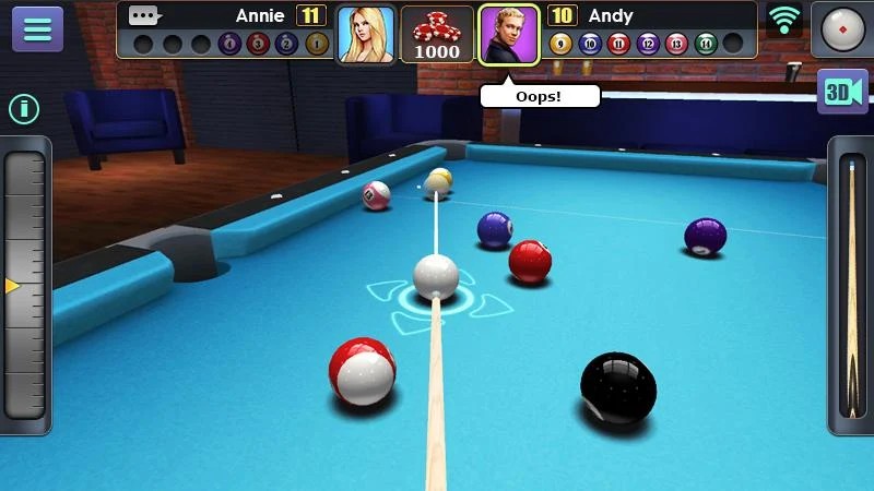 3D Billiard