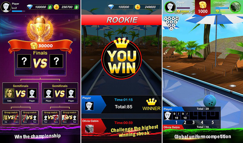 3D Bowling master