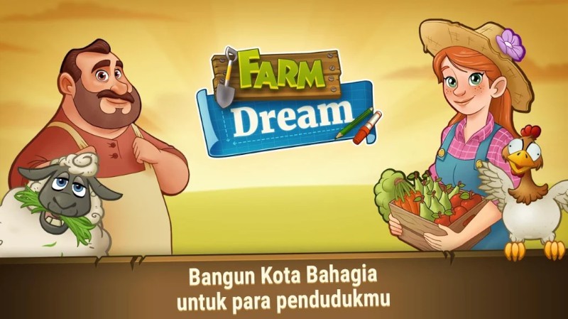 Farm Dream Village Harvest - Town Paradise Sim