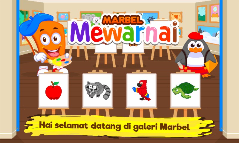 Marbel Buku Mewarnai Anak-Anak