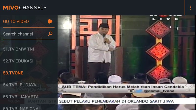 Mivo - Nonton TV & Artis