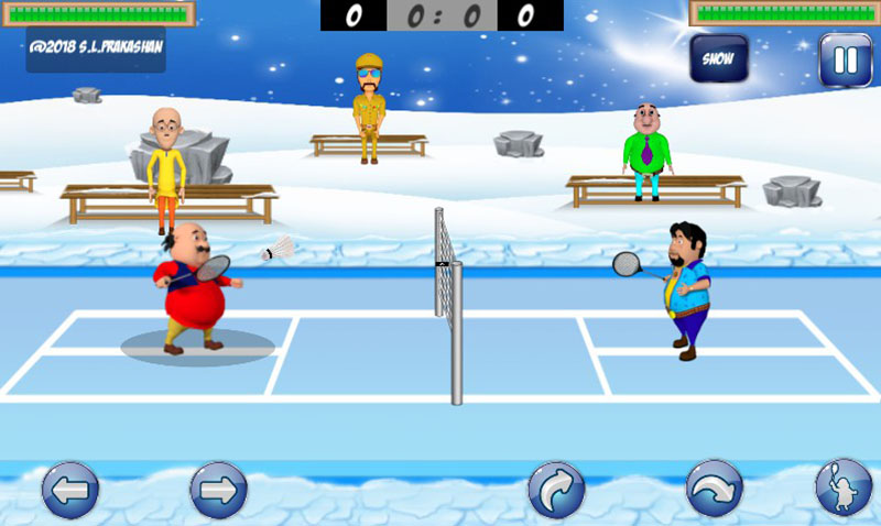 Motu Patlu Badminton