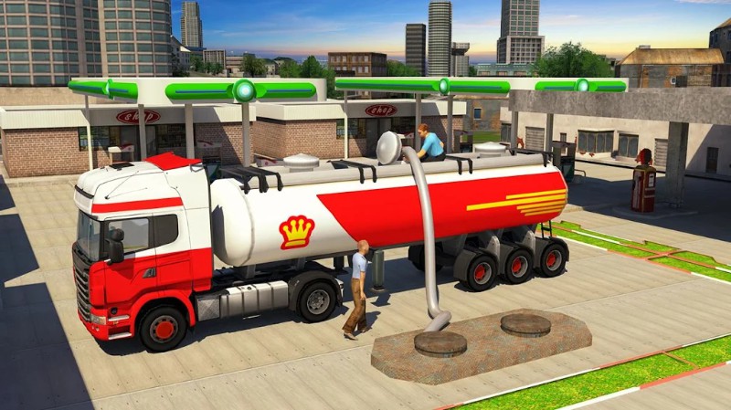 Oil Tanker Truck Driving 2018