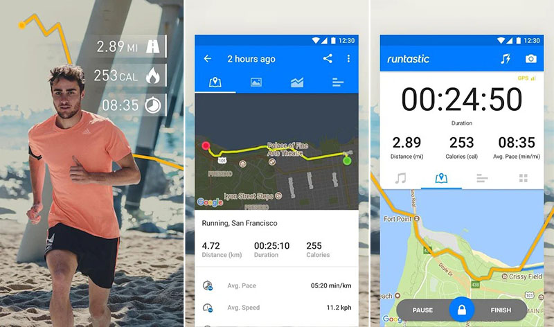 Runtastic Running & Mile tracker
