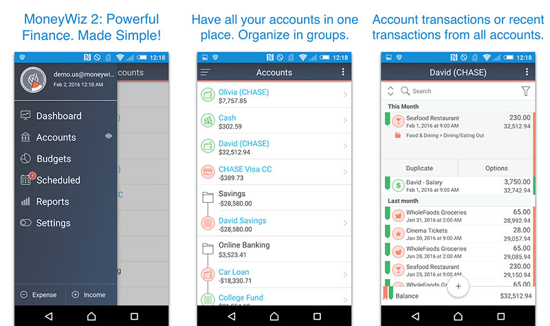 MoneyWiz 2 Personal Finance