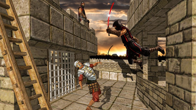 Ninja Samurai Assassin Superhero Shadow Battle