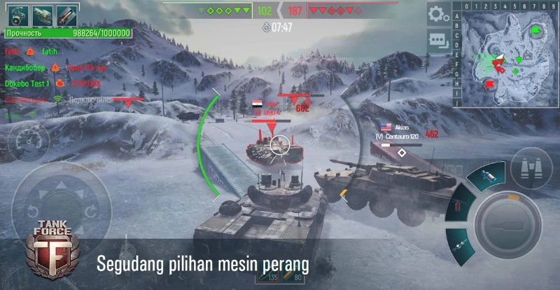 Tank Force Pertempuran Tank 3D