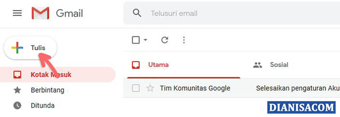 1. Membuat Pesan Email Gmail