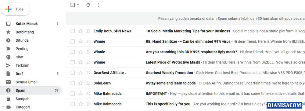 4. Teknologi Spam Gmail